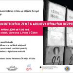 Pozvánka na mezinárodní workshop „Zkušenosti postkomunistických zemí s archivy bývalých bezpečnostních složek“