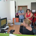 Na pracovišti tzv. skupiny evidenční si mohli návštěvníci prohlédnout, jak vypadají záznamy vedené na Ludvíka Vaculíka v dochovaných evidencích bezpečnostních složek
