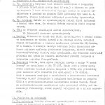 Itinerář tiskové konference s R. J. Longuetem konané dne 4. října 1979 v klubu Československého svazu novinářů (ČSSN). / Agenda of the press conference with R. J. Longuet held on 4th October 1979 in the club of the Czechoslovak Journalists’ Union (Československého svazu novinářů, ČSSN).