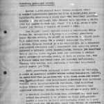 Report of the Chief Commander of the Foreign Intelligence Josef Houska to the Minister of Interior Josef Kudrna