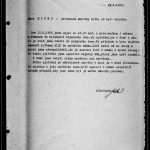 Record on the trial use of keys for the Radoks’ flat at night. The cover name “Metro” was used for surveillance and other files on A. Radok. Intelligence Equipment Directorate collection, file B-1151 ZT.