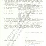 Copy of the statement requested by the committee of the chief of the General Headquarters of the Czechoslovak Army, prepared and supplied to Military Counterintelligence for use by the secretary of the working group at the Research Institute 401, Jindřich Průša.