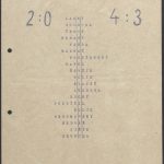 Připomíná 36. mistrovství světa a 47. mistrovství Evropy v ledním hokeji, které se konalo ve dnech 15. – 30. března 1969 ve Stockholmu. Původně se mistrovství mělo konat v Československu, ale v důsledku invaze vojsk Varšavské smlouvy se československá strana pořadatelství vzdala a mistrovství bylo přesunuto do Švédska. Leták poukazuje na výsledky dvou zápasů, v nichž Československo dvakrát porazilo Sovětský svaz; první utkání proběhlo 21. března 1969 s výsledkem 2:0, druhý turnaj se odehrál 28. 3. 1969 s výsledkem 4:3. Toto dvojí vítězství čs. reprezentantů v ledním hokeji bylo vnímáno jako symbolická odplata sovětské invazivní politiky.