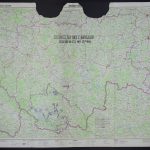 Maps in which F.V. marked the movement of Warsaw Pact troops in August 1968