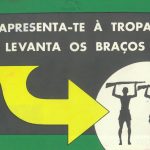 Promo poster from Portugal which Frantisek Polda acquired on his inspection journey. One of the locals (marked in yellow) is wearing a fez with a pattern similar to that of the zigzag cap. The pattern is said to be of oriental provenance.