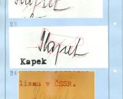 Dva dopisy z Československa