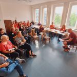 Den otevřených dveří zakončila přednáška a zamyšlení historika a archiváře ABS Mgr. Tomáše Bursíka na téma (Ne)známé stránky činnosti VONS.