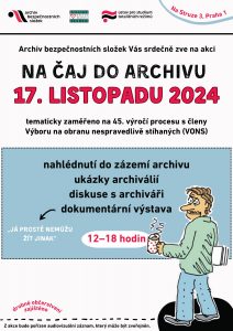 Na čaj do Archivu bezpečnostních složek 2024
