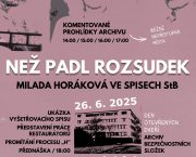 Mezinárodní den archivů v Archivu bezpečnostních složek