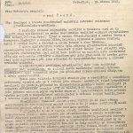 .„Evakuace z obvodu Benešovska - zajištění náhradní existence přestěhovalcům zemědělcům“ - pokyn vydaný v souvislosti se zřízením výcvikového prostoru Waffen-SS na Benešovsku v březnu 1942 (B 1_9-2 inv. j. 13 – Památník bývalého četnictva)