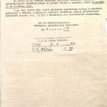 „Evakuace z obvodu Benešovska - zajištění náhradní existence přestěhovalcům zemědělcům“ - pokyn vydaný v souvislosti se zřízením výcvikového prostoru Waffen-SS na Benešovsku v březnu 1942 (B 1_9-2 inv. j. 13 – Památník bývalého četnictva)