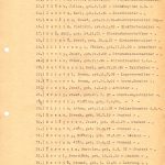 Součástí závěrečné zprávy gestapa o NOS (zde s. 28) byl i jmenný seznam zatčených členů, Praha, 1. červenec 1942. (ABS, f. Německé soudy v Říši, sign. 141-271-1)