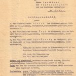 První strana opisu obžaloby proti Štěpánu Hrdinovi a spoluviníkům Václavu Šoprovi a Josefu Císařovskému, Praha, 17. březen 1943. (ABS, f. Německé soudy v Říši, sign. 141-109-7)