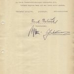 Poslední strana prvního výslechového protokolu Františka Pecháčka, Praha, 29. září 1942. (ABS, f. Německé soudy v Říši, sign. 141-344-2)