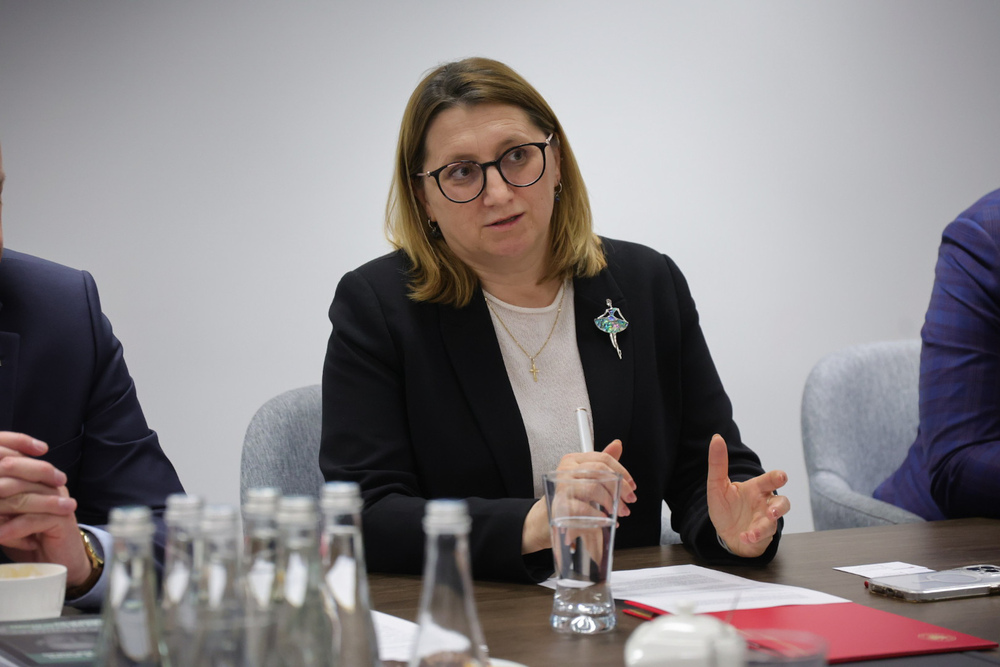 Photo - visit in the IPN Archive in Warsaw