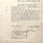 2. Zabavení „závadných“ fotografií ze svatovojtěšských oslav v roce 1947, vystavených v Lišově v roce 1951, zdůvodněné výskytem „nepřátelských osob“, mj. děkana římskokatolické církve v Lišově Aloise Střelečka (f. B 2, inv. j. 48 – Střeleček Alois a spol. z Lišova – šetření pastýřských listů)